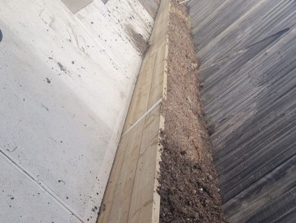 Retaining Wall Installation